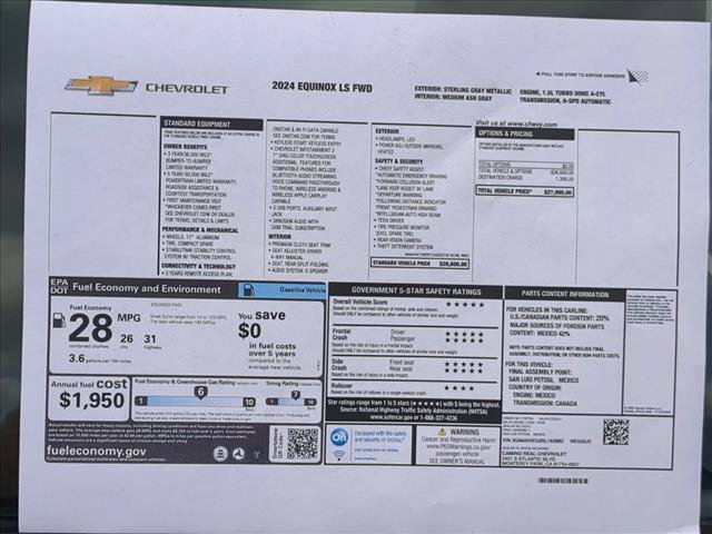 Used 2024 Chevrolet Equinox LS FWD image 26