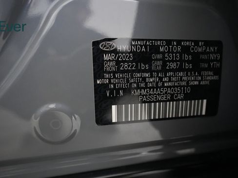 Used 2023 Hyundai Ioniq 6 SEL w/ Cargo Package RWD image 29