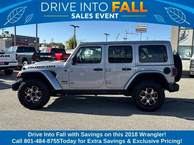 Used 2018 Jeep Wrangler Unlimited Rubicon AWD/4WD image 2