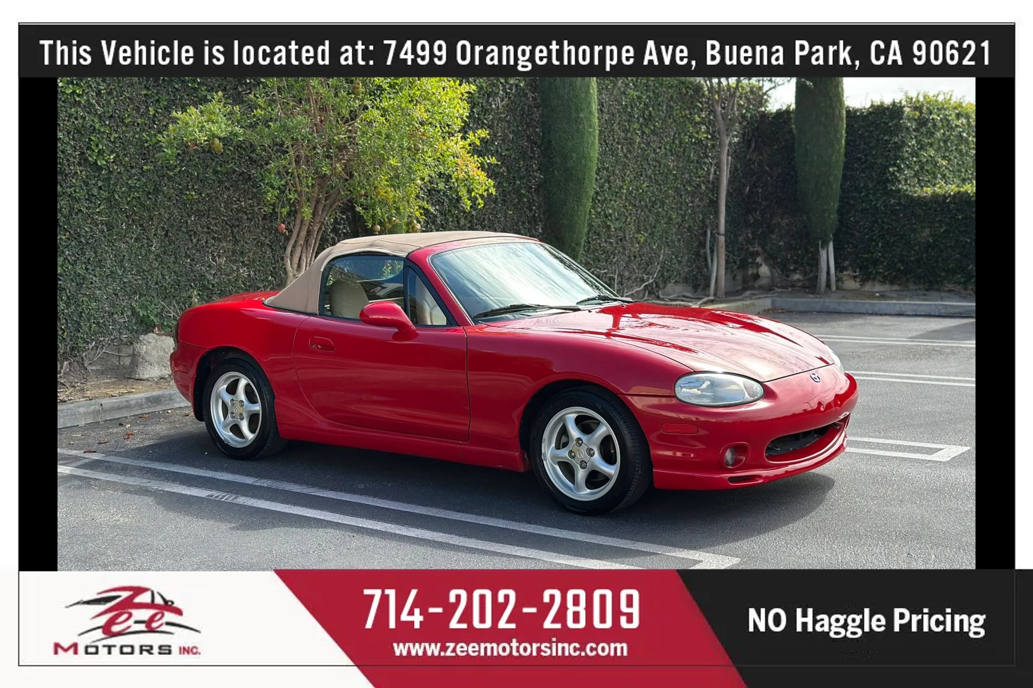 Used 2000 MAZDA MX-5 Miata LS RWD image 2
