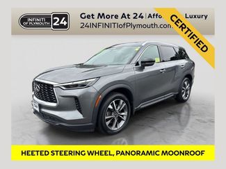 Certified 2023 INFINITI QX60 Luxe w/ Cargo Package AWD/4WD video 1