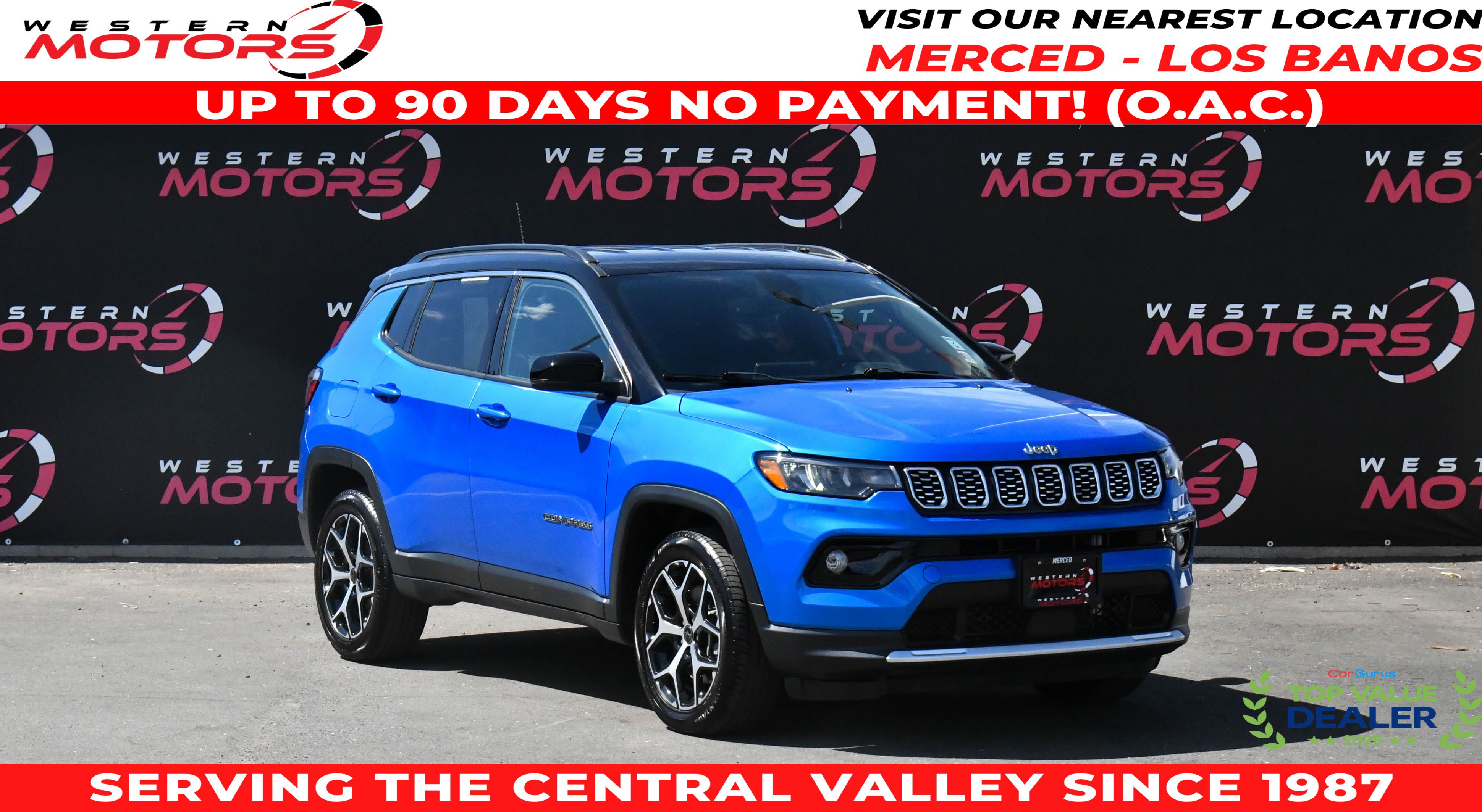 Used 2025 Jeep Compass Limited AWD/4WD image 1