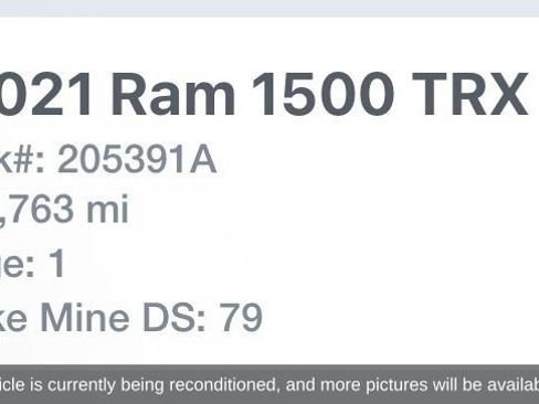 Used 2021 RAM 1500 TRX w/ TRX Level 2 Equipment Group AWD/4WD image 16