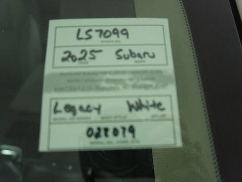 Certified 2025 Subaru Legacy Premium image 38