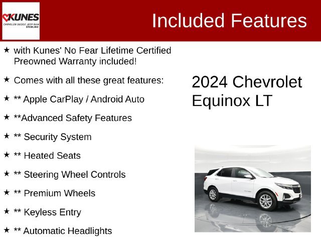 Used 2024 Chevrolet Equinox LT AWD/4WD image 2