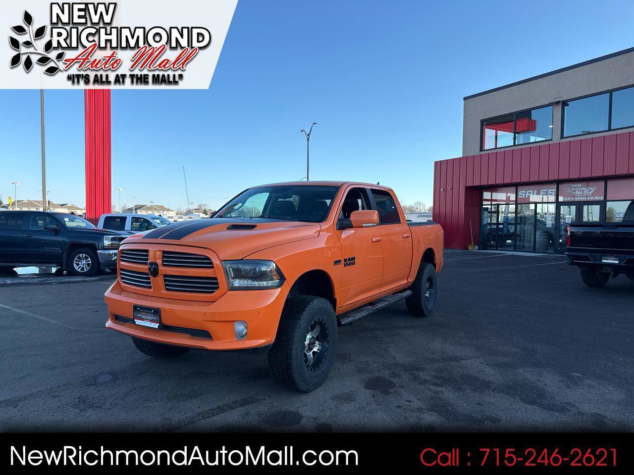 Used 2015 RAM 1500 Sport w/ Ignition Orange Sport Package AWD/4WD image 1