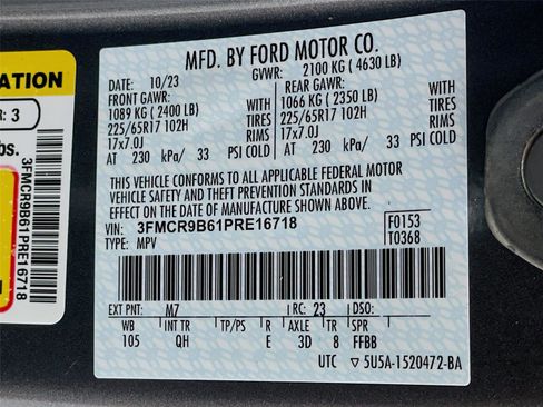 Used 2023 Ford Bronco Sport Big Bend w/ Convenience Package AWD/4WD image 33