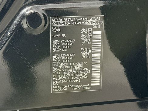 Used 2018 Nissan Rogue SV AWD/4WD image 31