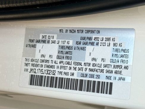 Used 2018 MAZDA MAZDA6 Grand Touring image 34