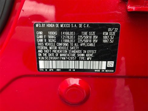 Used 2022 Honda HR-V Sport image 37