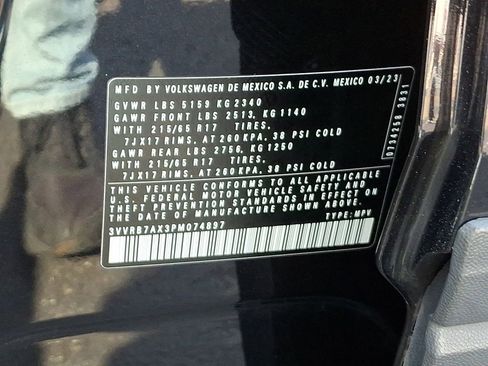 Certified 2023 Volkswagen Tiguan S image 28