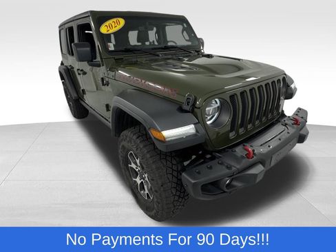 Used 2020 Jeep Wrangler Unlimited Rubicon AWD/4WD image 1