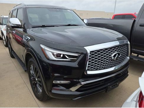 Used 2023 INFINITI QX80 Sensory w/ Cargo Package RWD image 1