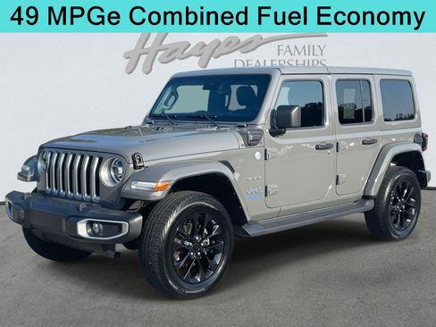 Used 2021 Jeep Wrangler Unlimited Sahara w/ Safety Group image 1