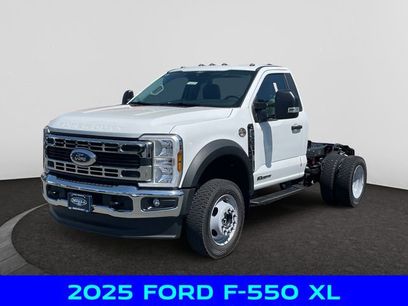 New 2025 Ford F550 4x4 Regular Cab Super Duty w/ XL Chrome Package