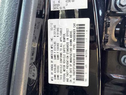 Used 2012 Honda Accord LX image 7