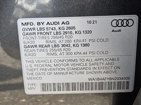 Used 2022 Audi SQ5 Premium Plus w/ Premium Plus Package image 22