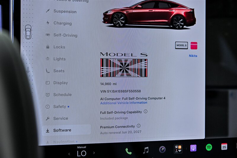 Used 2025 Tesla Model S Plaid AWD/4WD image 33