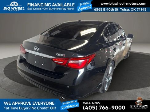 Used 2018 INFINITI Q50 Red Sport 400 w/ Cargo Package (L95) AWD/4WD image 7