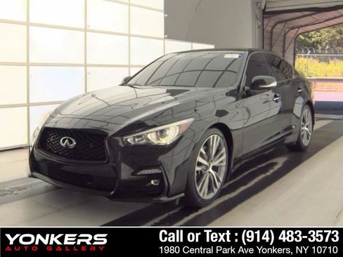 Used 2021 INFINITI Q50 Sensory w/ Cargo Package AWD/4WD image 1