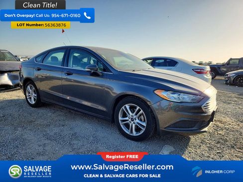 Used 2018 Ford Fusion SE FWD image 5