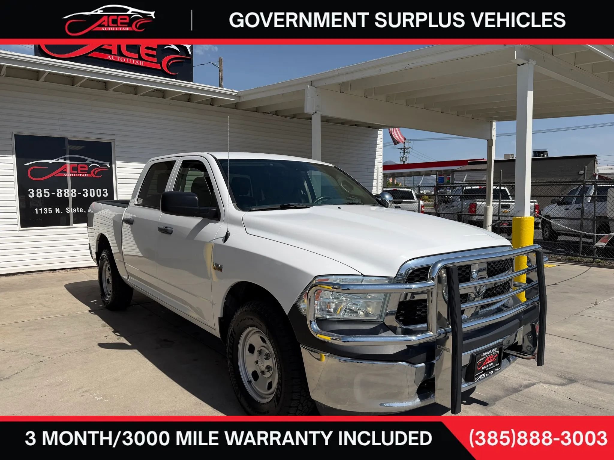Used 2018 RAM 1500 4x4 Crew Cab w/ Chrome Appearance Group image 3