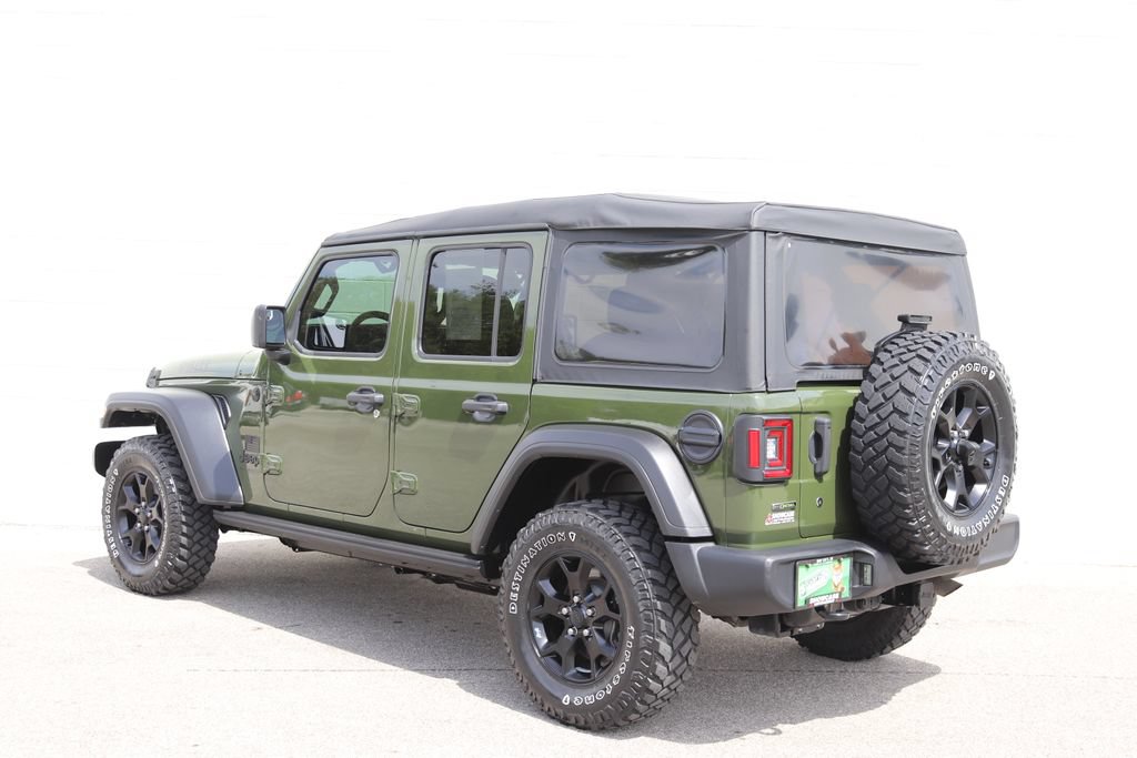 Used 2021 Jeep Wrangler Unlimited Sport AWD/4WD image 36
