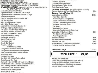 New 2026 RAM 1500 Laramie w/ Laramie Southwest Edition