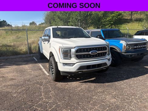 Used 2021 Ford F150 Platinum w/ FX4 Off-Road Package AWD/4WD image 1