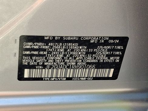 Certified 2024 Subaru Crosstrek 2.0i Premium AWD/4WD image 27