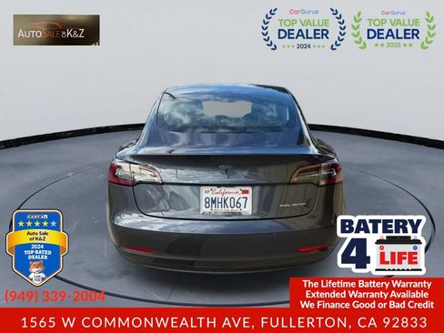 Used 2019 Tesla Model 3 Long Range AWD/4WD image 5