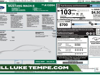 Used 2023 Ford Mustang Mach-E Select