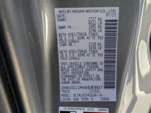 Used 2023 Nissan Frontier S RWD image 24
