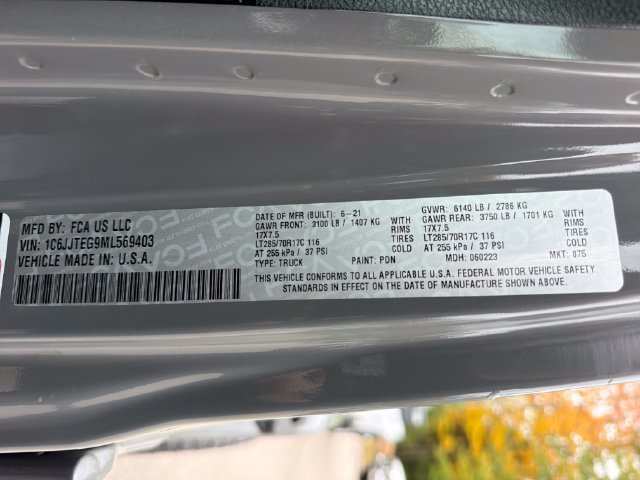 Used 2021 Jeep Gladiator Mojave AWD/4WD image 35