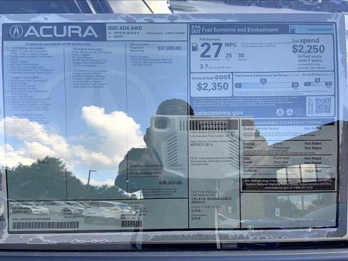 New 2025 Acura ADX AWD image 22