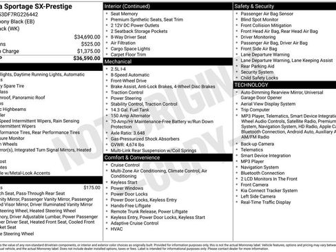 Used 2024 Kia Sportage SX FWD image 11