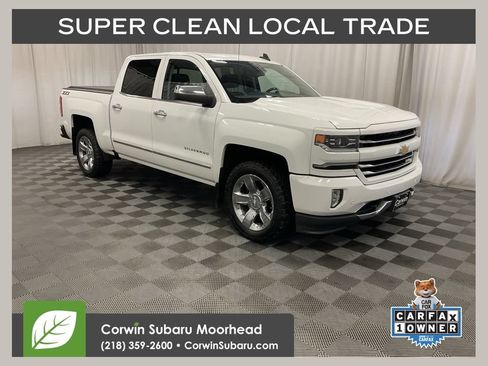 Used 2018 Chevrolet Silverado 1500 LTZ Z71 w/ LTZ Plus Package AWD/4WD image 1