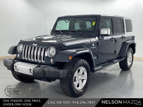 Used 2017 Jeep Wrangler Unlimited Sahara w/ Quick Order Package 24E Chief image 1