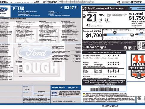 Certified 2018 Ford F150 XLT w/ Equipment Group 302A Luxury image 9