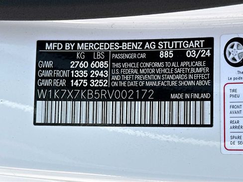 Used 2024 Mercedes-Benz AMG GT 63 S image 33