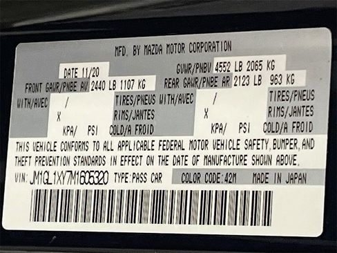 Used 2021 MAZDA MAZDA6 Signature image 34