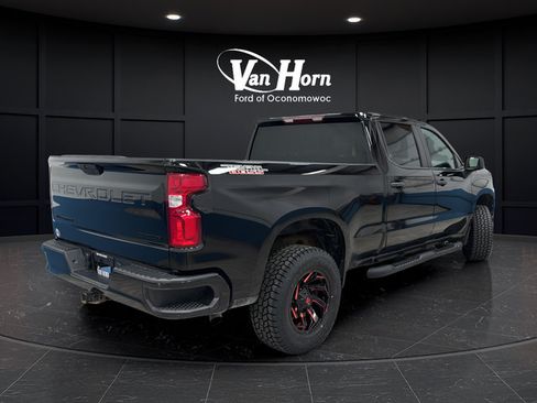 Used 2022 Chevrolet Silverado 1500 Custom Trail Boss w/ LPO, Dark Essentials Package AWD/4WD image 7