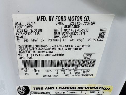 Used 2014 Ford F150 FX4 w/ Equipment Group 402A Luxury AWD/4WD image 24