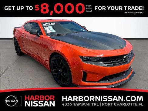 Used 2021 Chevrolet Camaro LT w/ 1LE Track Performance Package RWD image 1