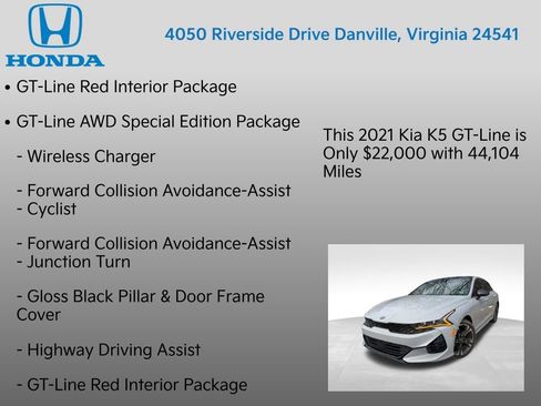 Used 2021 Kia K5 GT-Line image 7