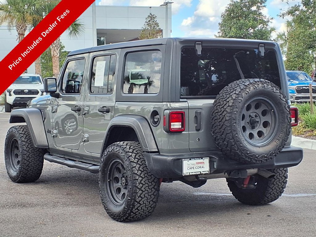 Used 2019 Jeep Wrangler Unlimited Sport S AWD/4WD image 6