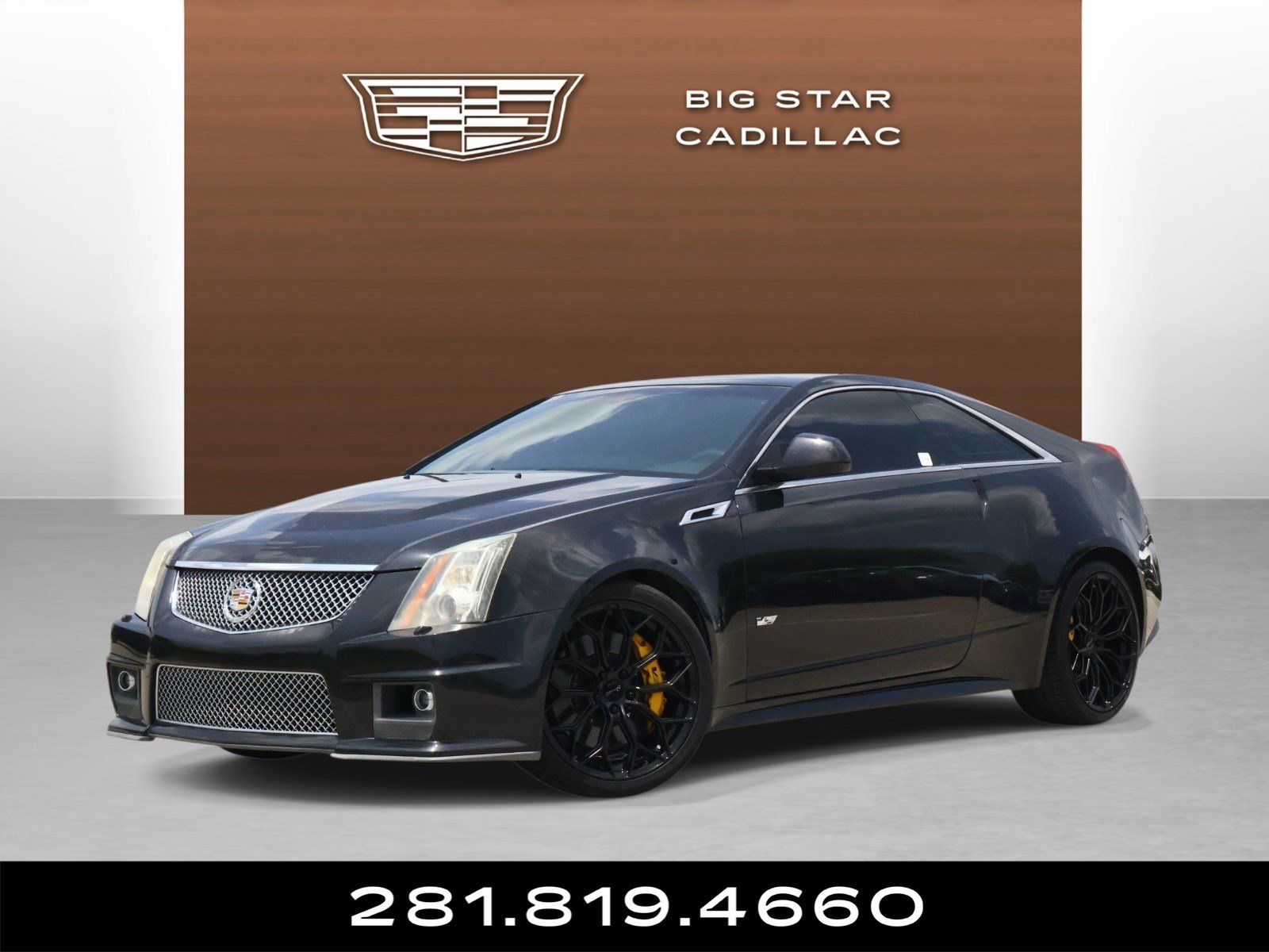 Used 2013 Cadillac CTS V w/ Wood Trim Package RWD image 1