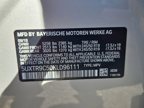 Used 2019 BMW X3 xDrive30i w/ Premium Package image 27