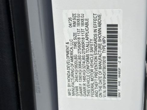 Used 2026 Honda Passport TrailSport image 12