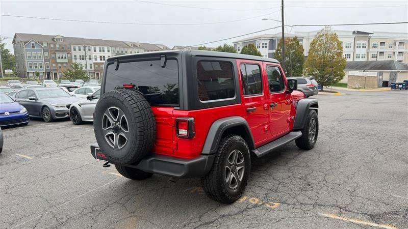 Used 2021 Jeep Wrangler 4WD Unlimited Sport image 12